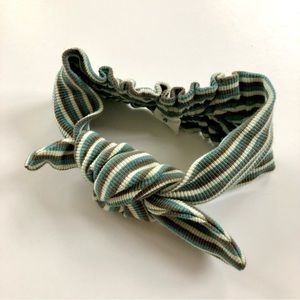 Kate Quinn Organics Stretchy Organic Cotton Headband Bow Size Small 0-6 Months